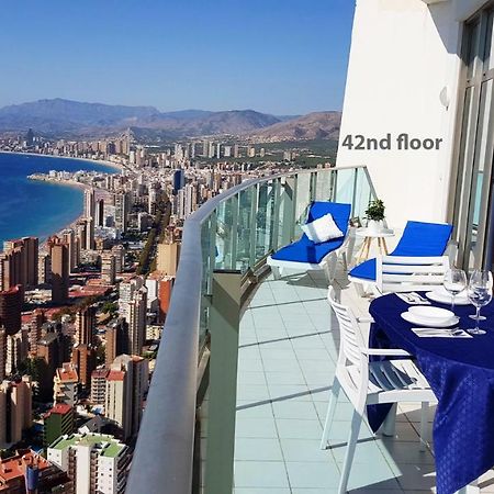 Apartamento Deluxe Penthouse On The 42Nd Floor With Amazing Sea Views Benidorm Exterior foto