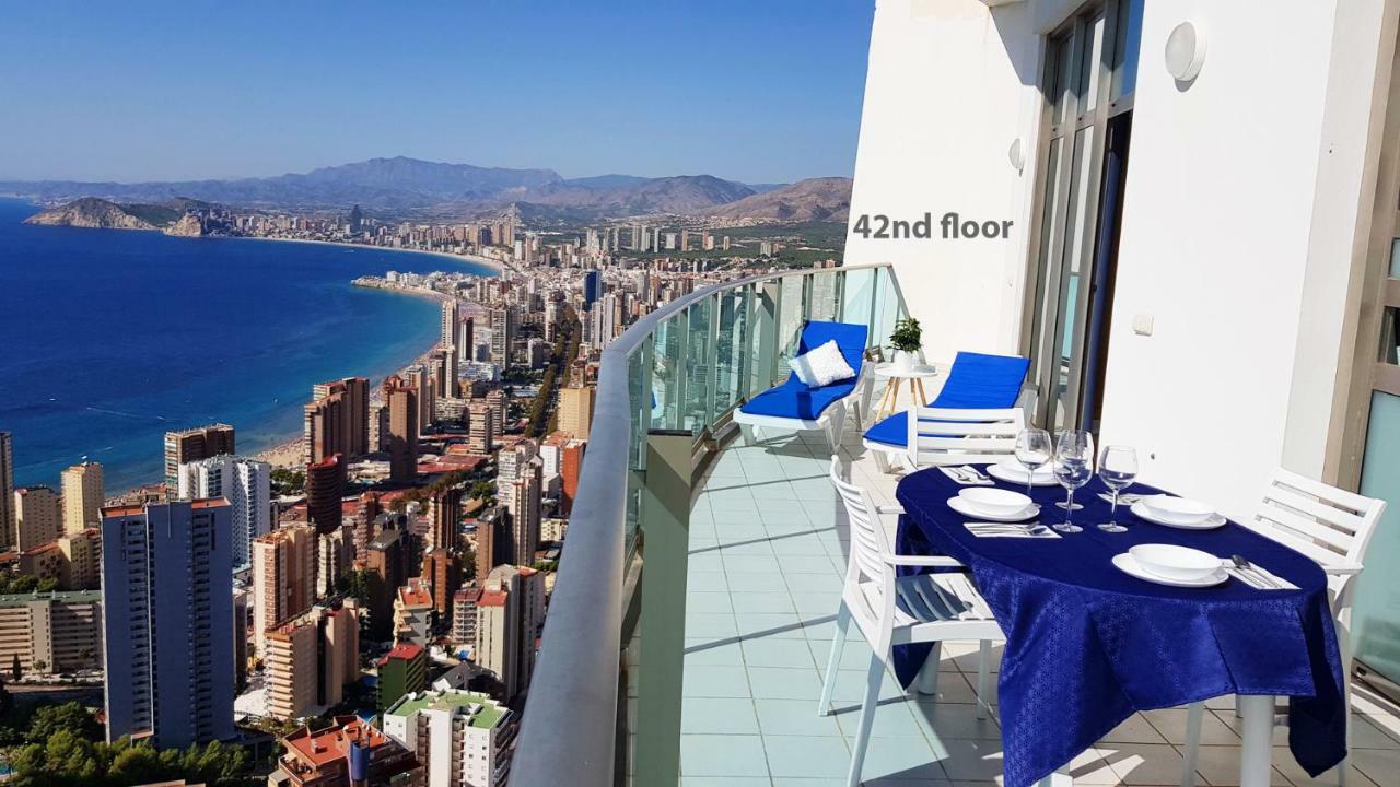 Apartamento Deluxe Penthouse On The 42Nd Floor With Amazing Sea Views Benidorm Exterior foto